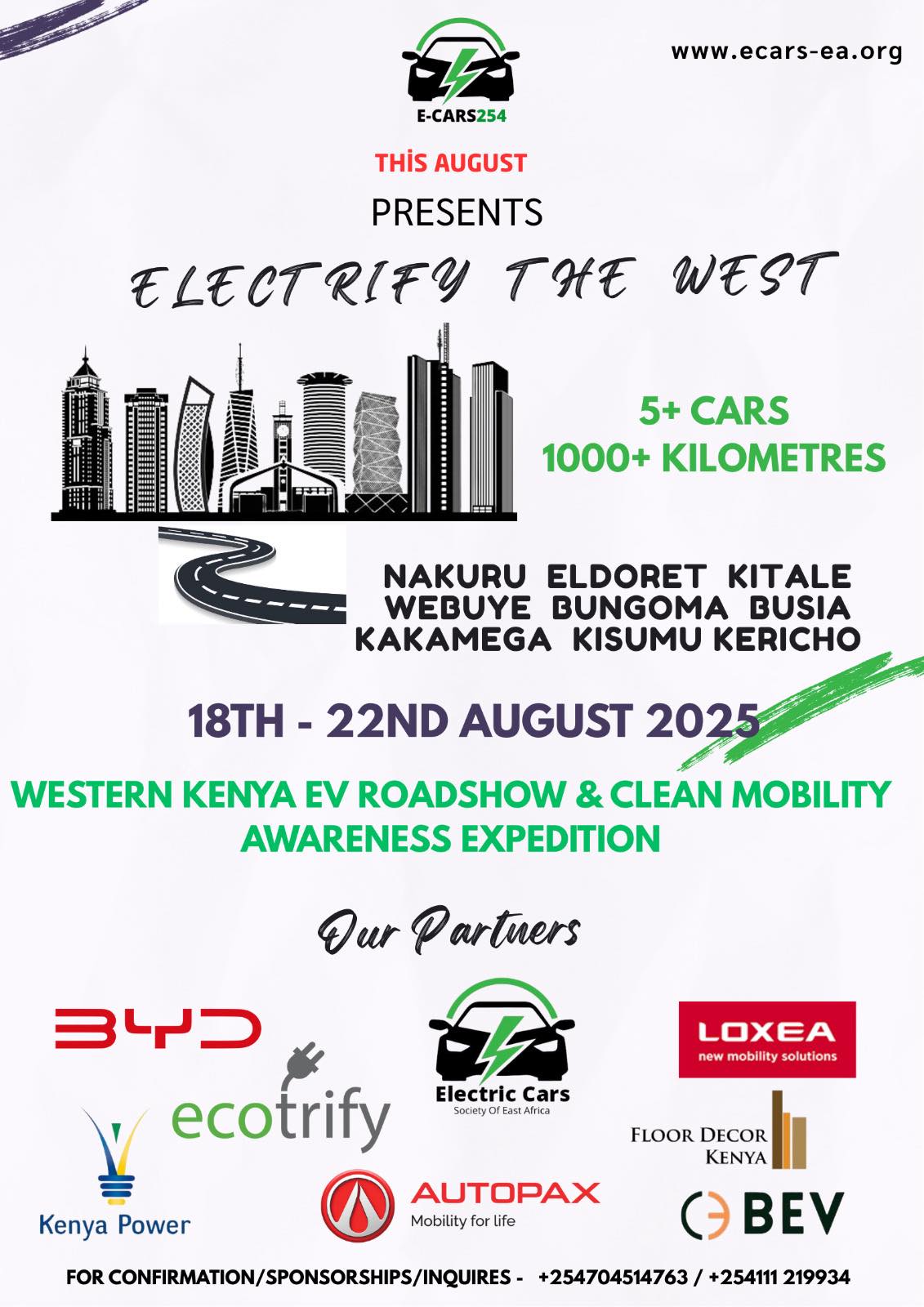 Electrify The West - Western Kenya EV Roadshow